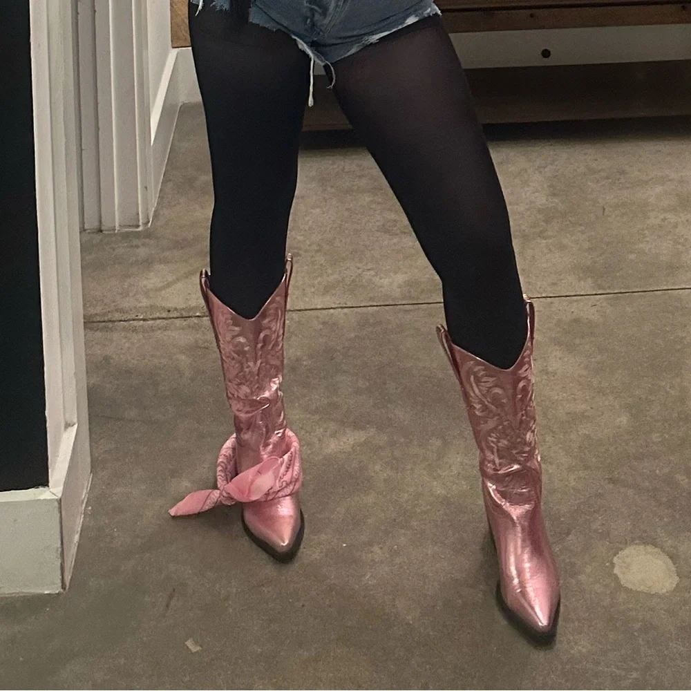 Billini Danilo Light Pink Western boot size 6 - Picture 8 of 8